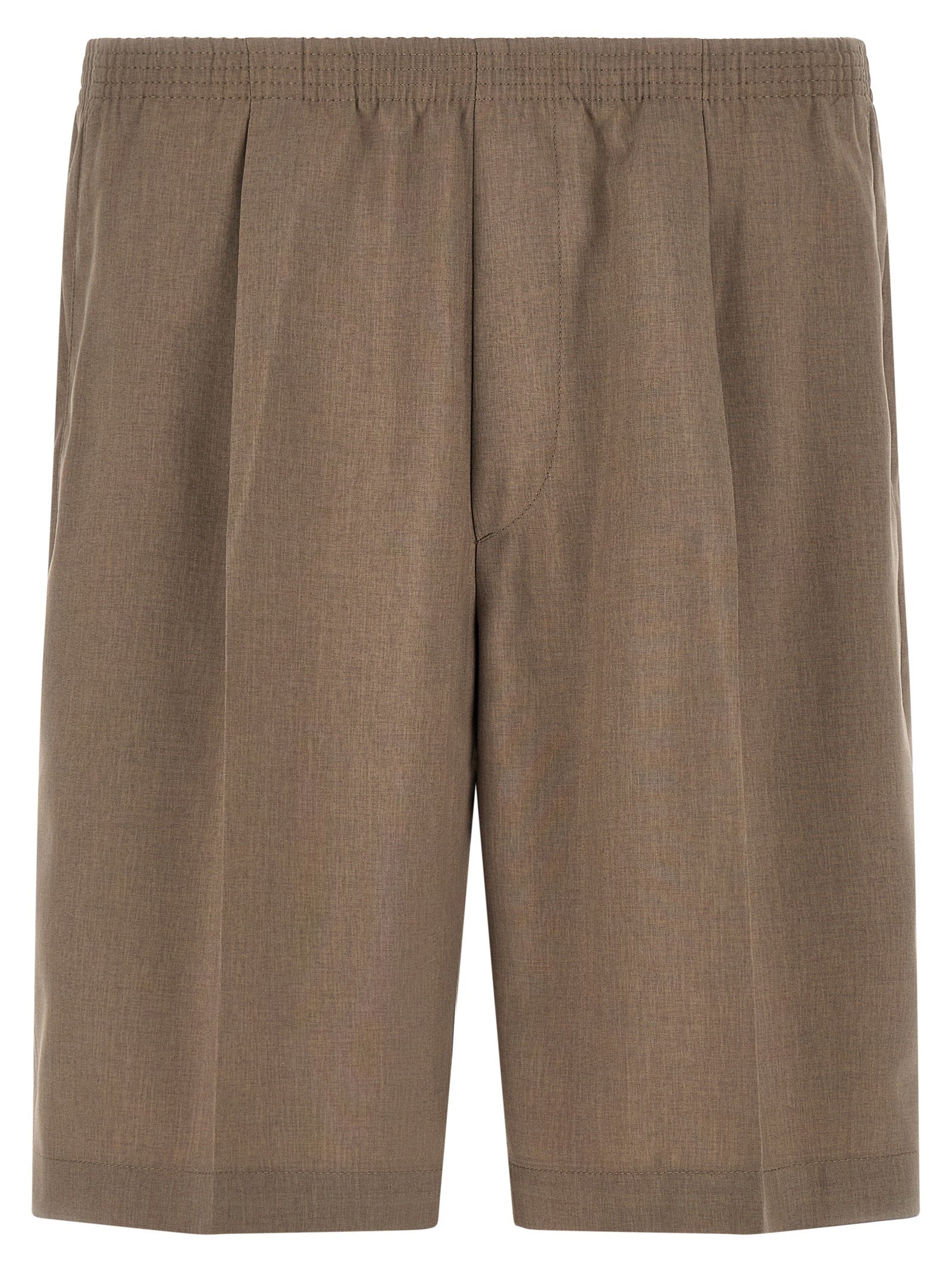 Cellar Door Bermuda Shorts — Beige