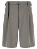Cellar Door Viper Bermuda Shorts — Gray