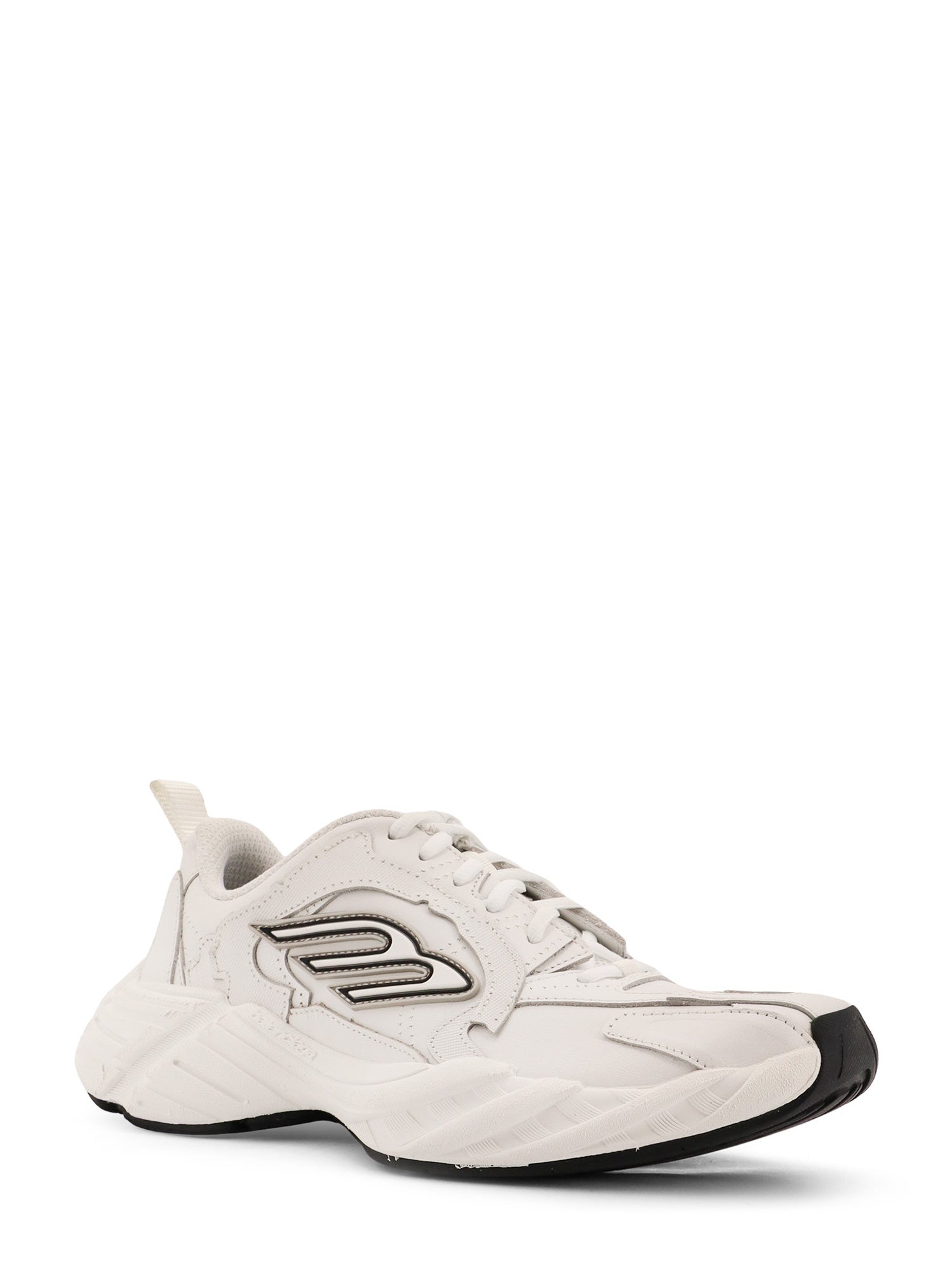 Balenciaga Sneakers White / Black Grey T Bovine Leather Polyester - 39