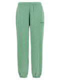 Rotate Birger Christensen Embroidered Logo Cotton Joggers — Green