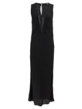 Rotate Birger Christensen Sequin-Embellished Midi Dress — Black