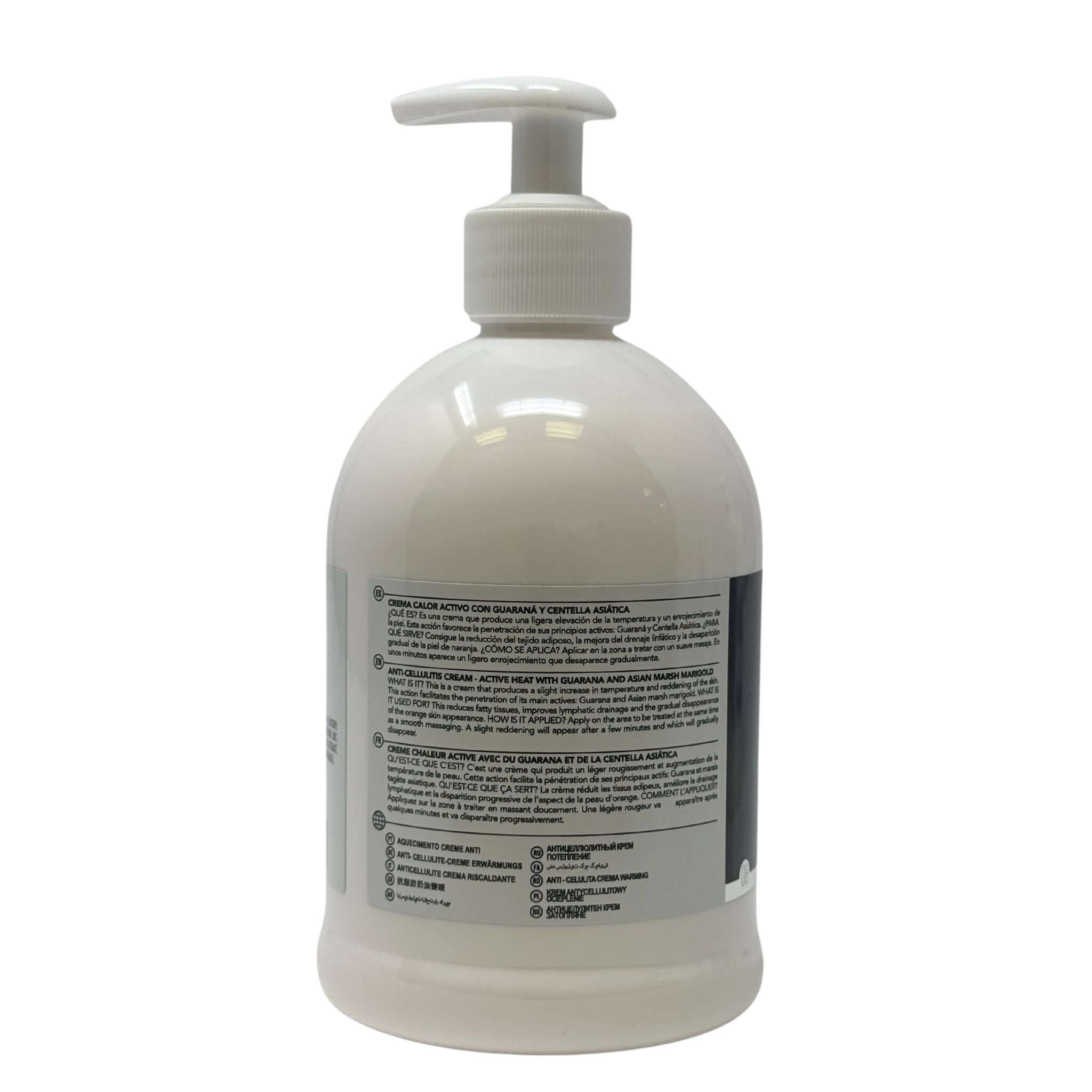 Crema Corporal Calor Activo con Guaraná y Centella Asiática - 500 ml