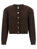 Rotate Birger Christensen Cardigan — Brown