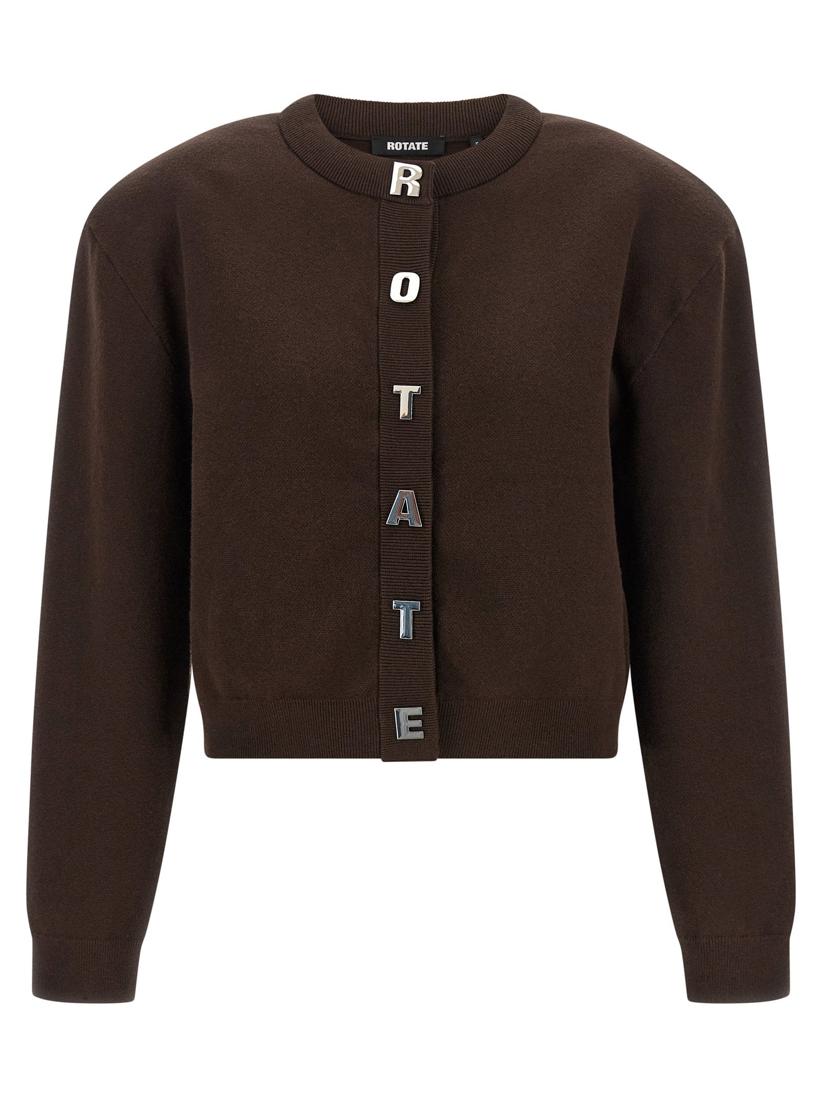 Rotate Birger Christensen Cardigan — Brown
