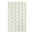 Blue and Yellow Floral Accent Rug