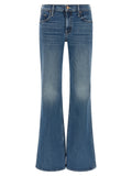 Mother The Jinx Heel Jeans — Blue