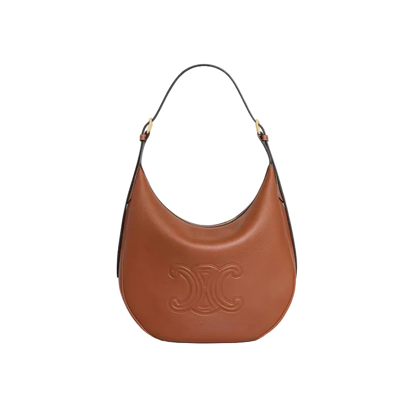 Celine Heloise Shoulder Bag — Brown