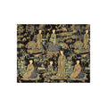 Garden Court Noir Tapestry Fine Art Poster