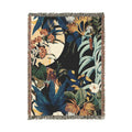 Moonlit Tropics Woven Blanket