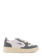 AUTRY Sneakers Bianco Grigio Glitter Pelle - 41