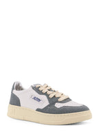 AUTRY Sneakers Bianco Grigio Glitter Pelle - 41