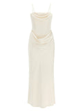 Rotate Birger Christensen Dress — Ivory