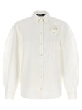 Rotate Birger Christensen 3d Floral Detail Shirt