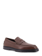 Tods Flat shoes Brown Pelle/gomma - 12