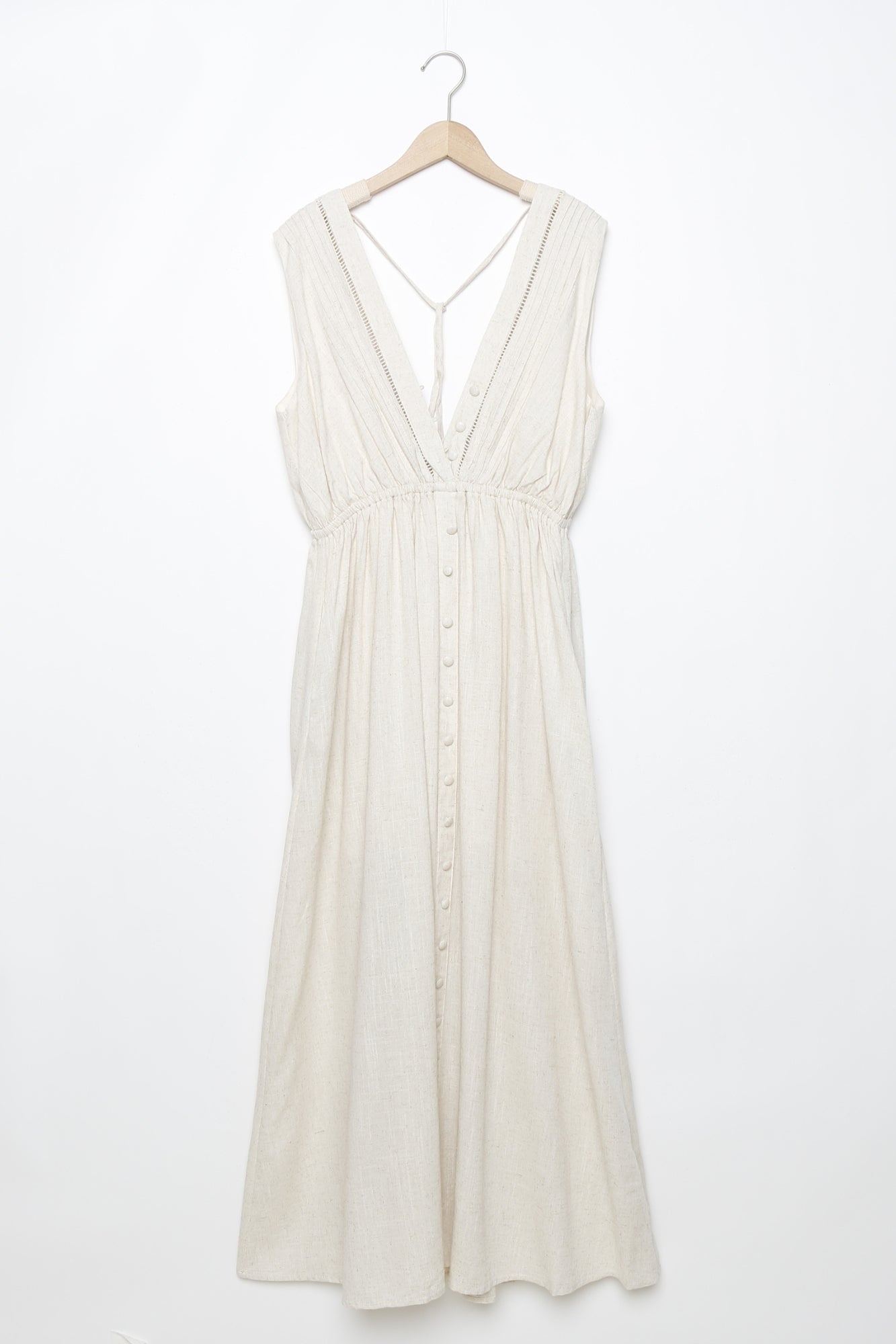 VESTIDO  CON LINO