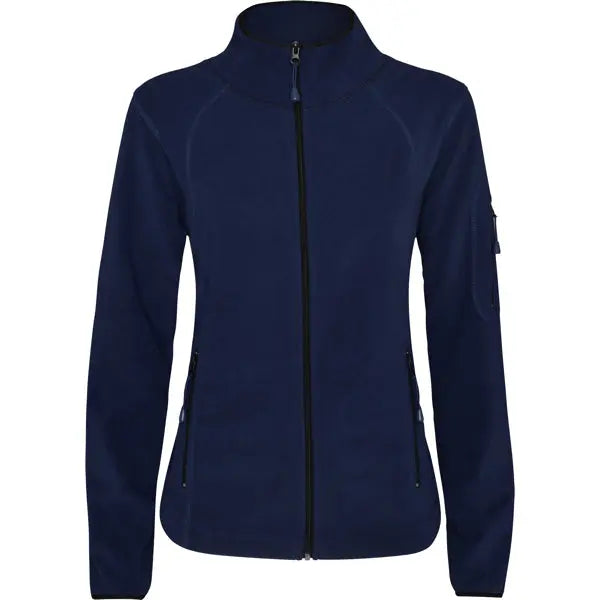 Sudadera polar para deporte al aire libre, con cuello alto y manga larga con ribetes en contraste Vetonek