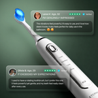 Cepillo de Dientes Eléctrico LED 2 en 1