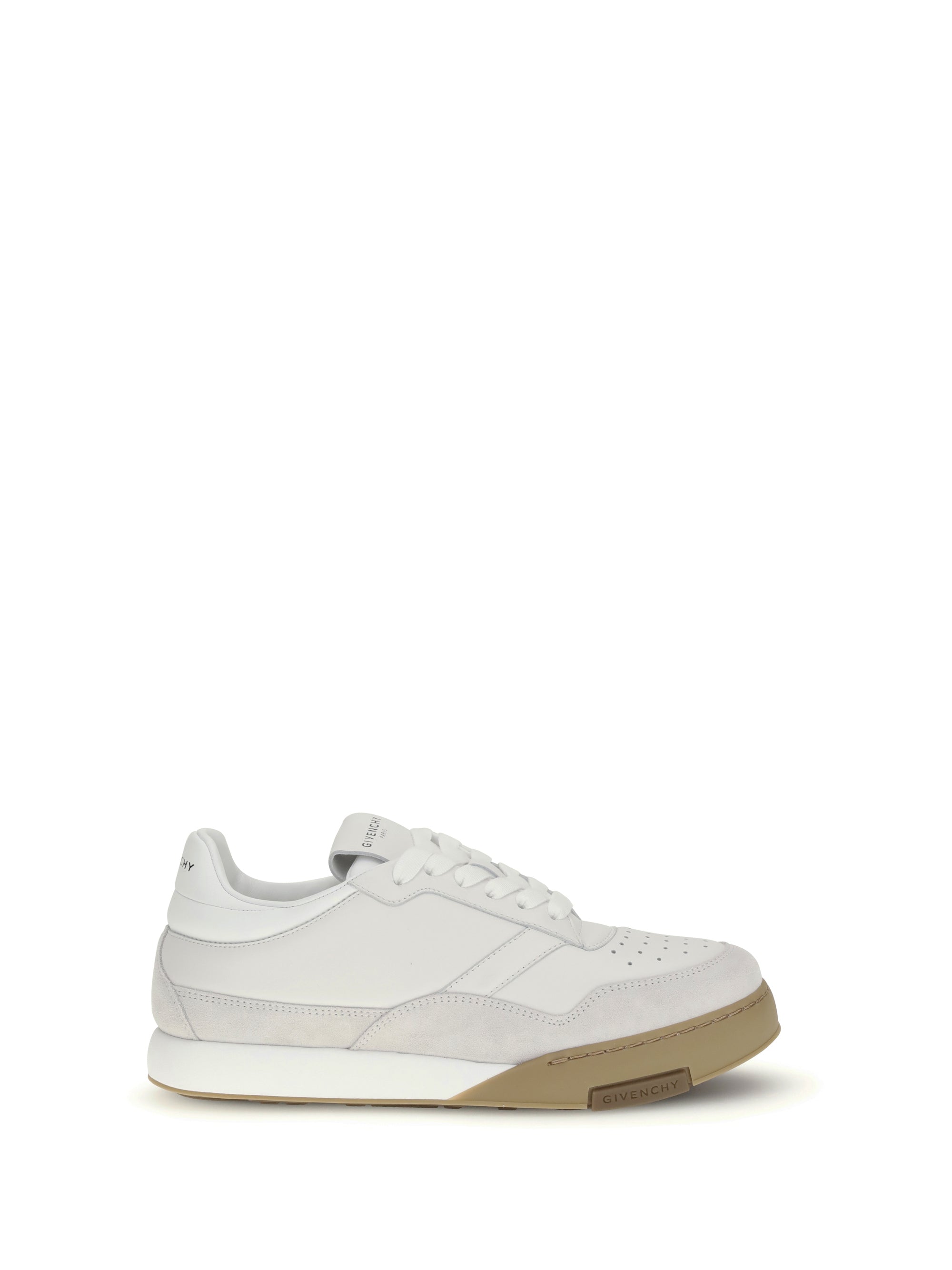 Givenchy Chunky Low-Top Leather Sneakers — White