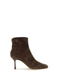Francesco Russo Suede Ankle Boot — Brown