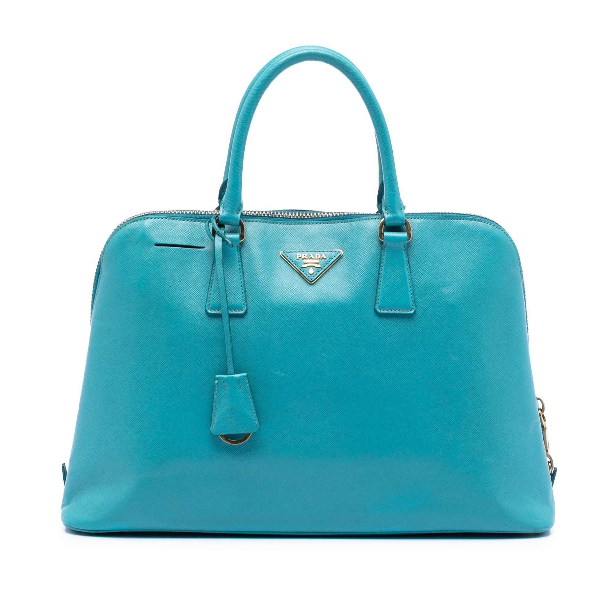 Large Saffiano Lux Promenade Satchel