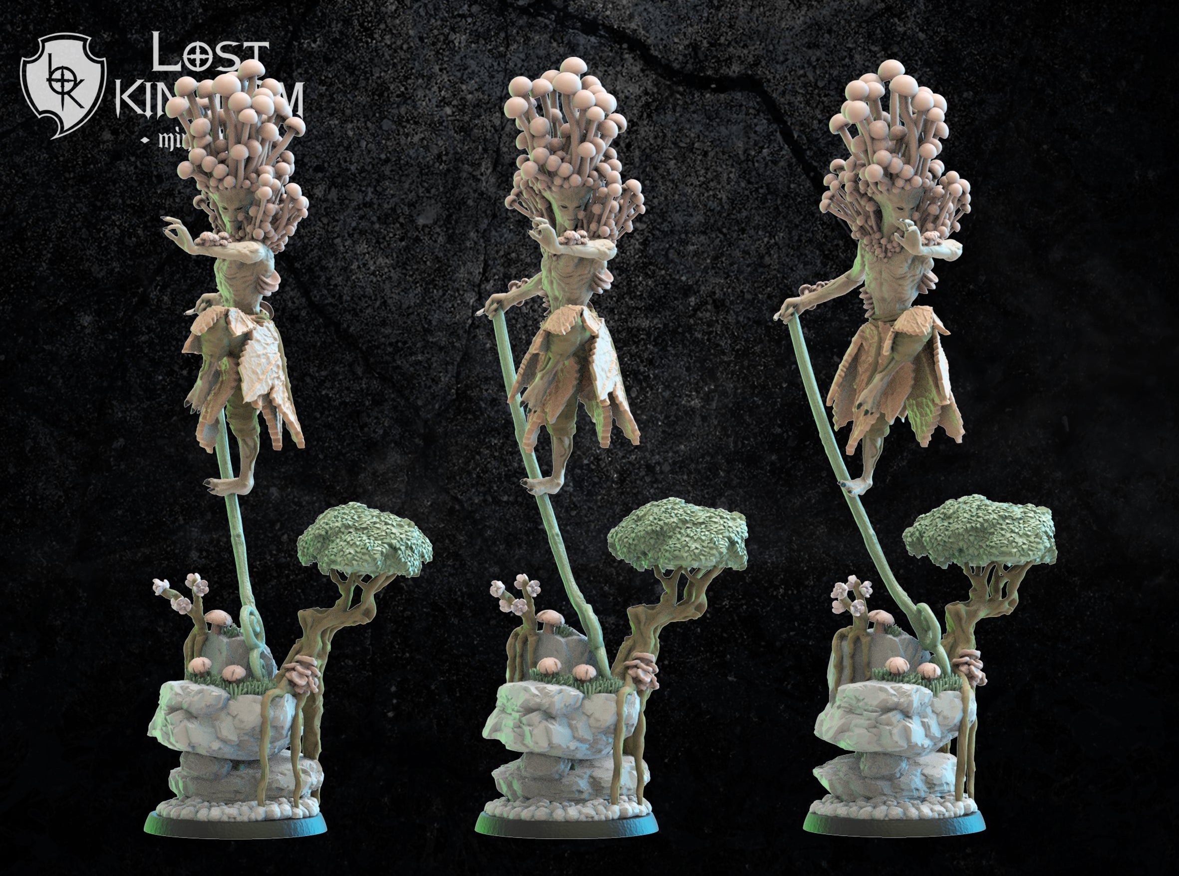 Aki, Shaolin Hero, dryad, Lost Kingdom Miniatures