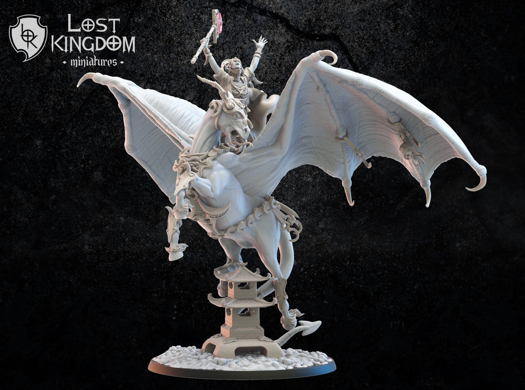 Yaachana, Night Sorceress On Tenma, Lost Kingdom Miniatures