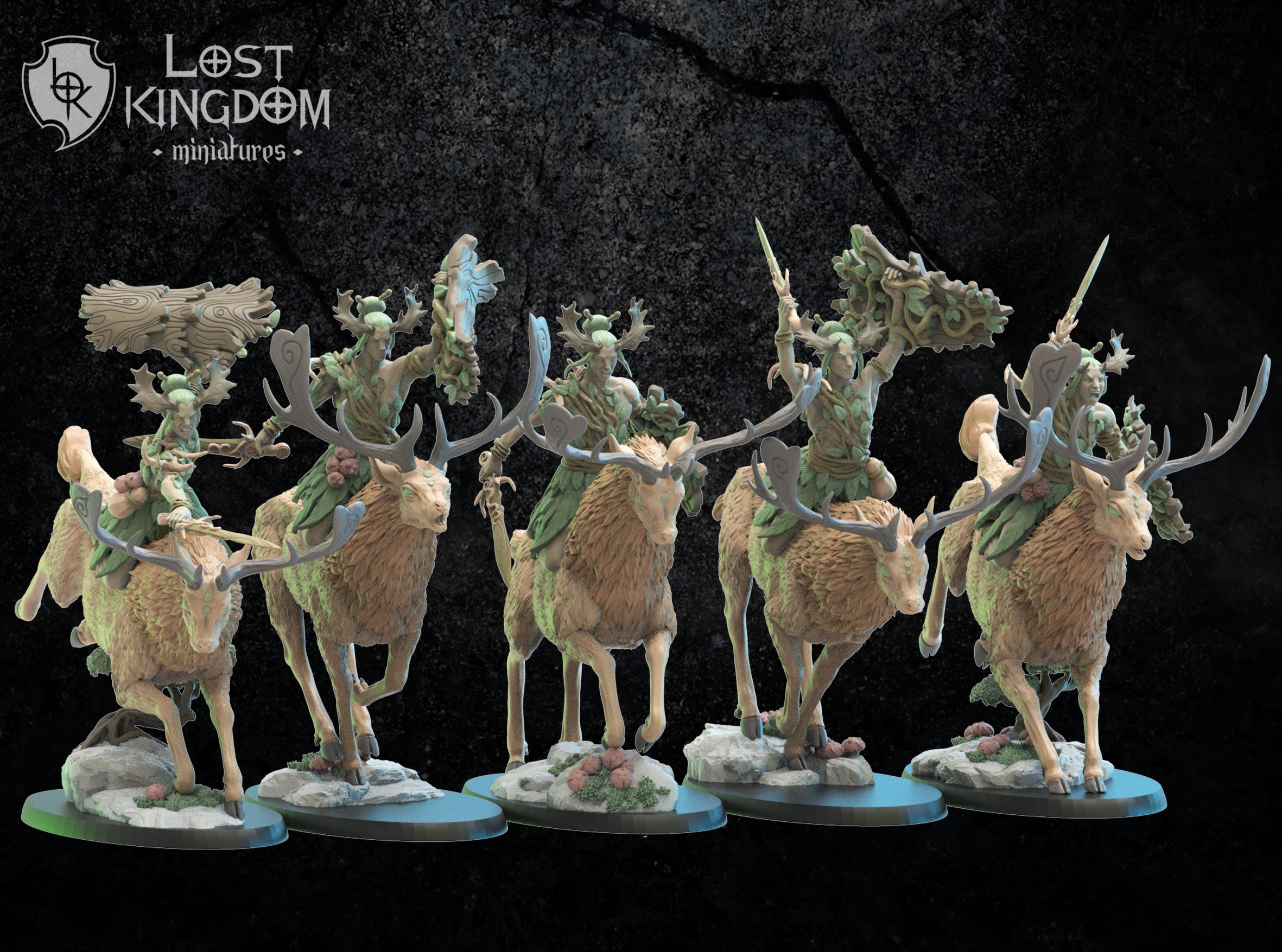 Shika Riders, Lost Kingdom Miniatures