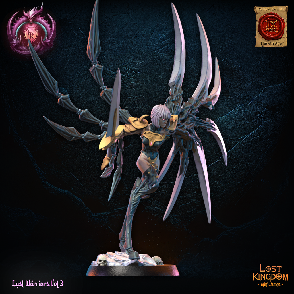 Clair, the Claymore, Lost Kingdom Miniatures