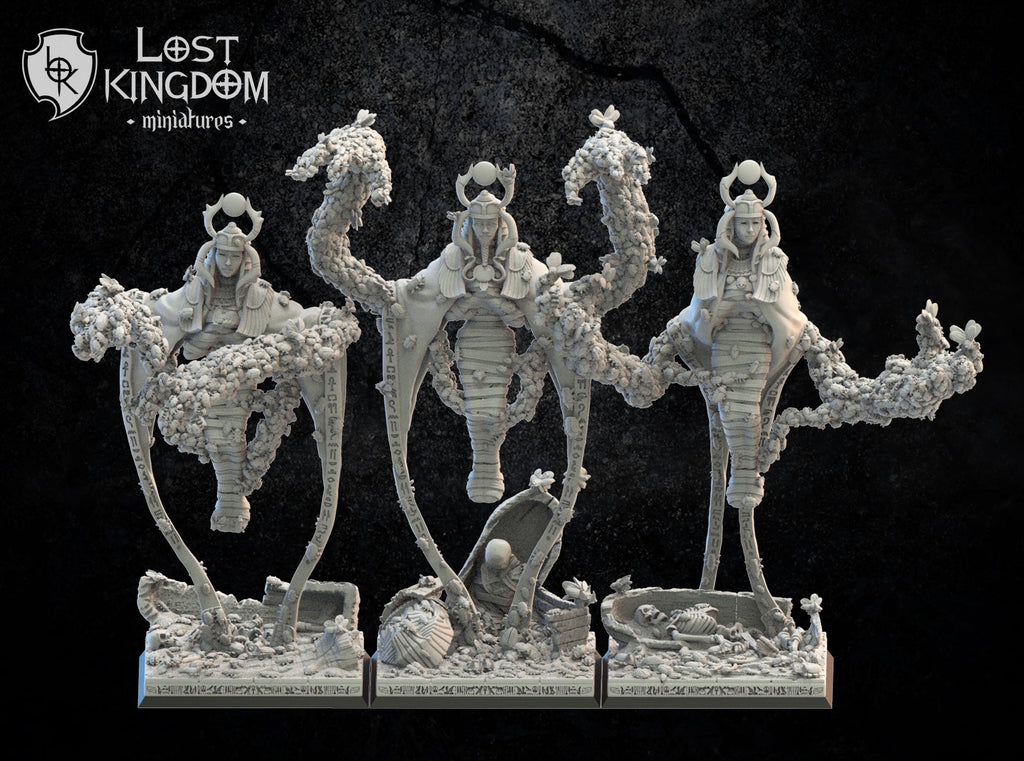 Sakmet Swarm Sorcerers, Lost Kingdom Miniatures