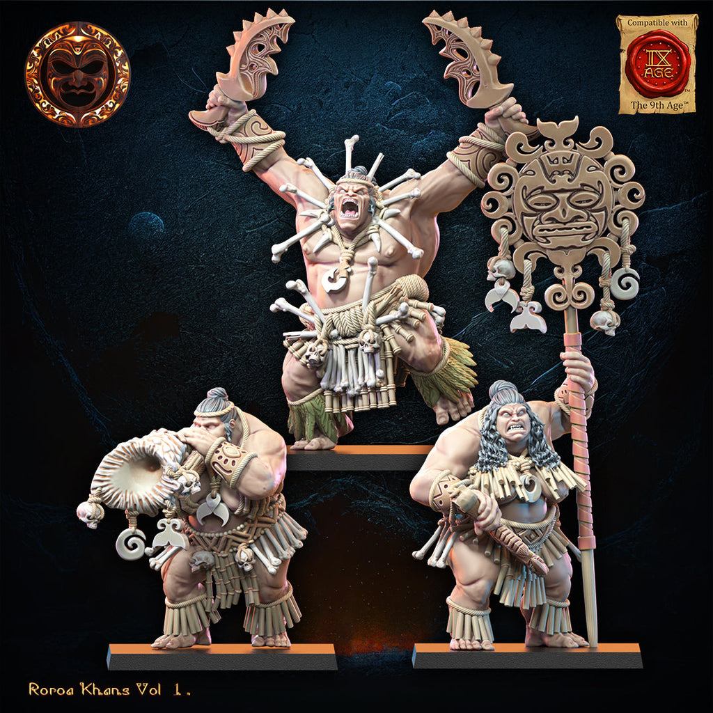 Roroa Unit, Lost Kingdom Miniatures