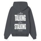 Gray Less Stalking Hoodie