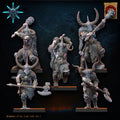 Heavy Weapon Barbarian Regiment, Lost Kingdom Miniatures