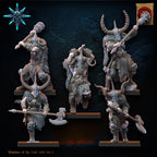 Heavy Weapon Barbarian Regiment, Lost Kingdom Miniatures