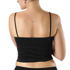 FEVI | Pack de 6 Camisetas de Tirantes en 1 o 3 Colores: Blanco, Negro, Beige | Talla Única de la S a la L