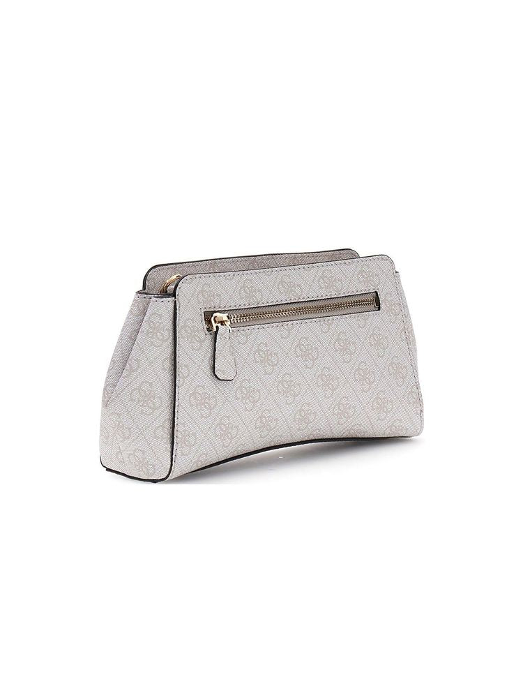 Guess Leona Girlfriend Crossbody Bag — Beige
