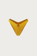 Pierced Bottom (Gold Shimmer Lurex)