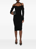 The Attico Dresses Black 69 Poliamide 31 Ea