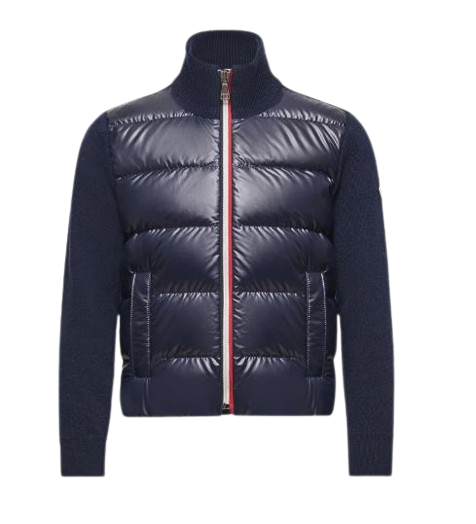 Moncler Sweaters Navy Poliestere