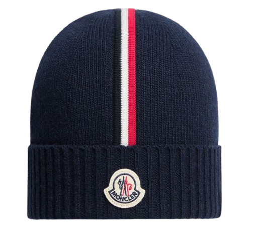 Moncler Hats Navy Blue