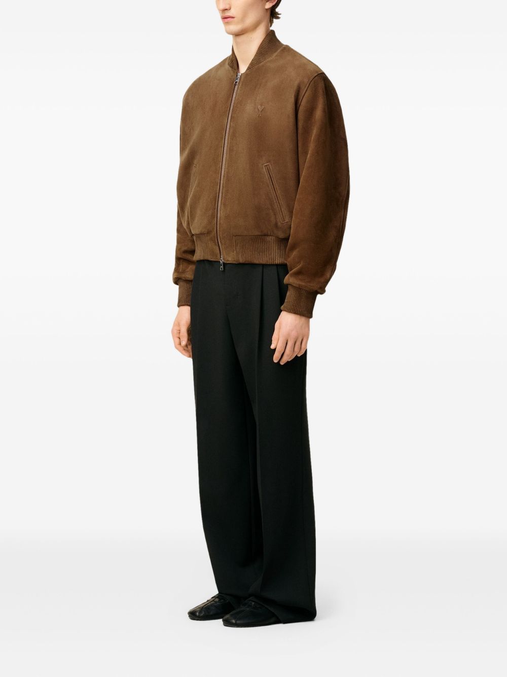 Ami Jackets Brown Lea
