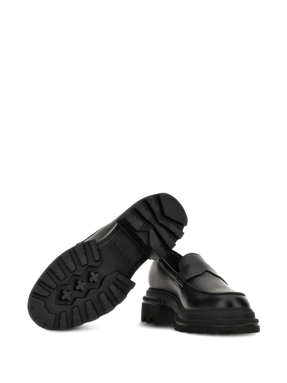 Hogan Flat shoes 100 Leather & Rubber Sole