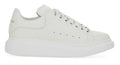 Alexander McQueen Flat shoes White Lea And Rubber Sole