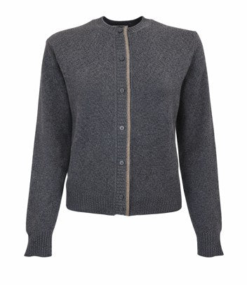 Fabiana Filippi Sweaters Denim Grigio Lana 15§% Seta Cachemire