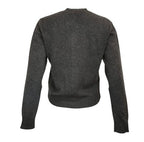 Fabiana Filippi Sweaters Denim Grigio Lana 15§% Seta Cachemire