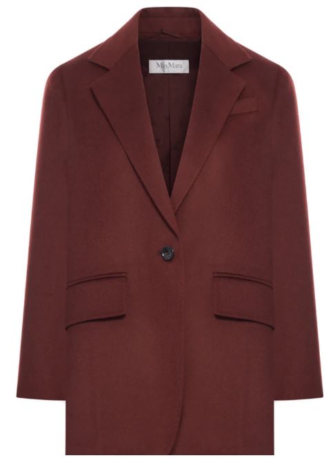 Max Mara Jackets Burgundy Cammello