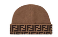 Fendi Hats Camel Brown