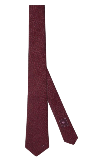 Gucci Ties Bordeaux