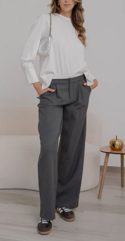 Eleh Trousers Dark Grey