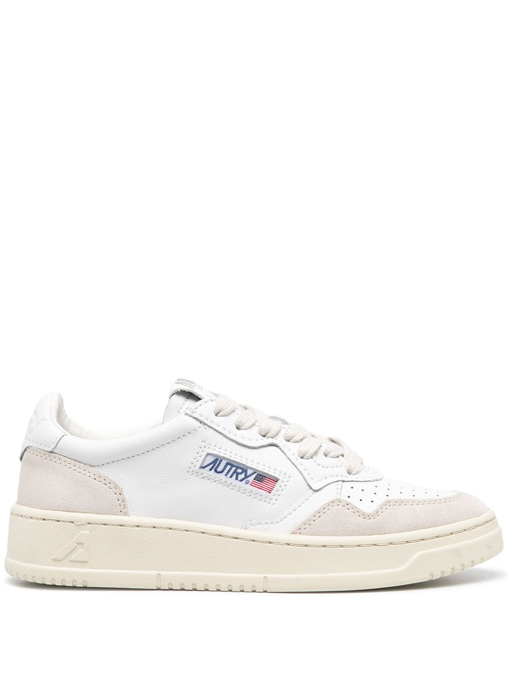 AUTRY Flat shoes White Leather / Suede