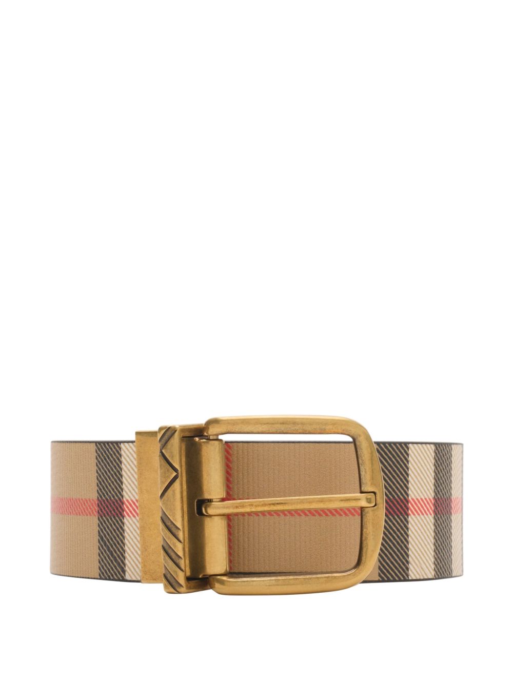 Burberry Belts Black/sand/silver - 95